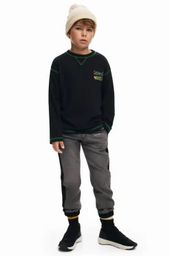 Camisetas Y Camisas-Desigual Sudadera skate