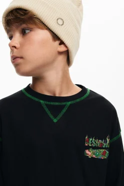 Camisetas Y Camisas-Desigual Sudadera skate
