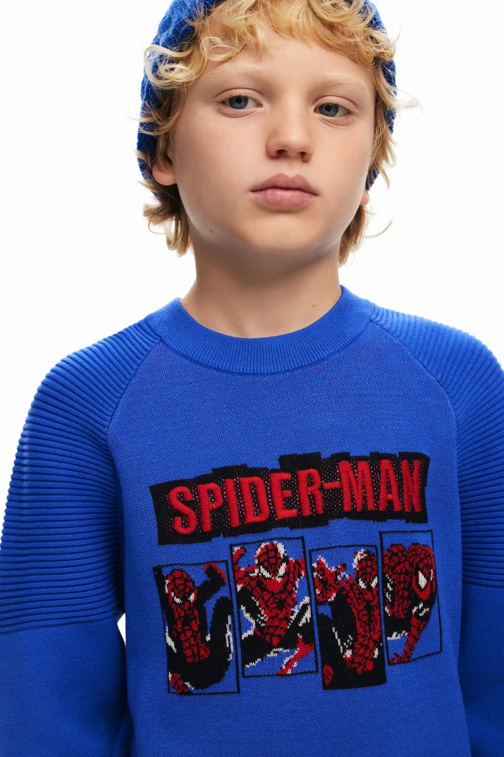 Jerséis Y Sudaderas|Jerséis Y Sudaderas-Desigual Sudadera Spiderman sin capucha