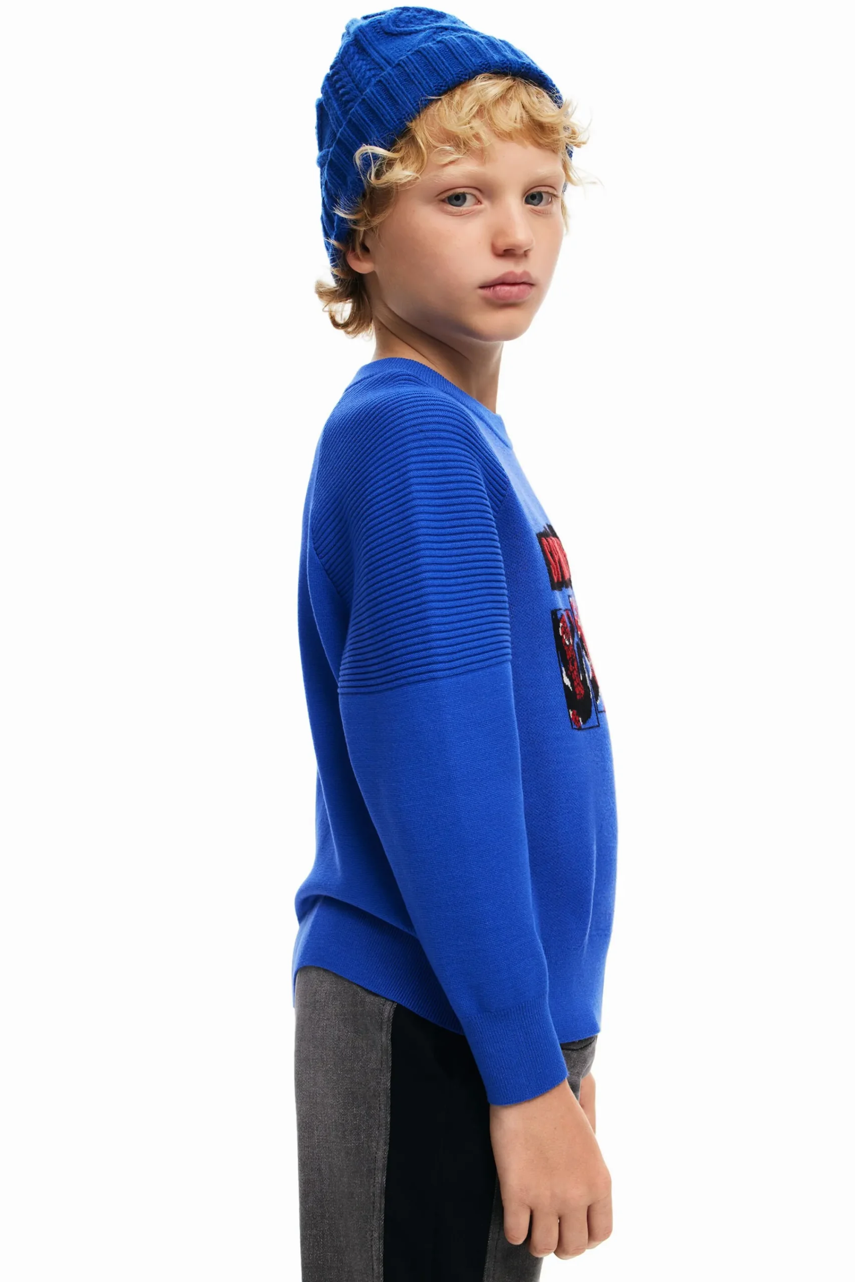 Jerséis Y Sudaderas|Jerséis Y Sudaderas-Desigual Sudadera Spiderman sin capucha