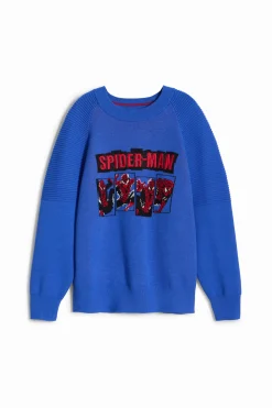 Jerséis Y Sudaderas|Jerséis Y Sudaderas-Desigual Sudadera Spiderman sin capucha