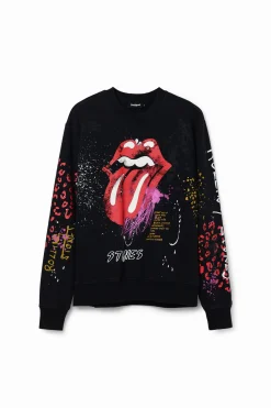 Sudaderas|Jerséis-Desigual Sudadera splatter The Rolling Stones