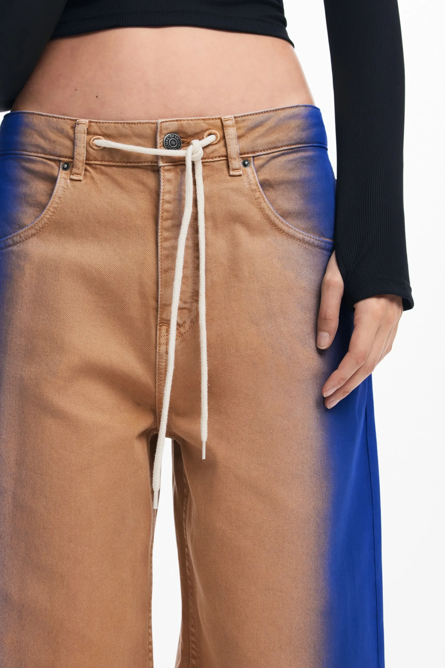 Pantalones-Desigual Vaqueros degradado Maitrepierre