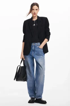 Vaqueros|Pantalones-Desigual Vaqueros denim balloon