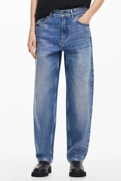 Vaqueros|Pantalones-Desigual Vaqueros denim balloon