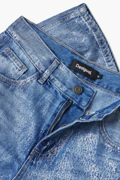 Vaqueros|Pantalones-Desigual Vaqueros denim balloon