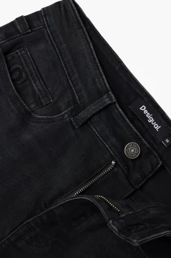 Vaqueros|Pantalones-Desigual Vaqueros denim slim