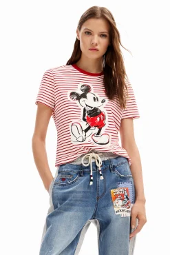 Vaqueros|Pantalones-Desigual Vaqueros Jogger Mickey Mouse