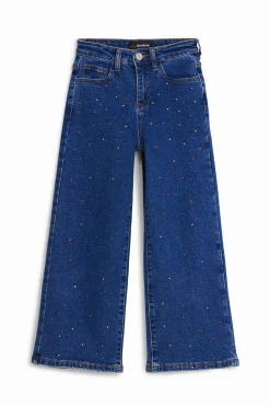 Faldas Y Pantalones-Desigual Vaqueros largos con puntos