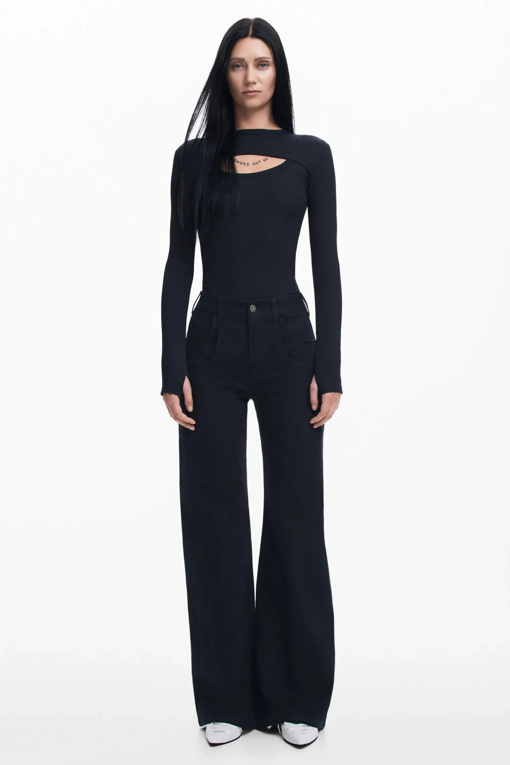 Vaqueros|Pantalones-Desigual Vaqueros Wide Leg Maitrepierre