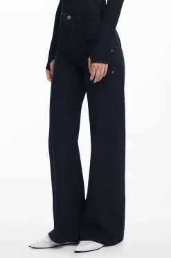Vaqueros|Pantalones-Desigual Vaqueros Wide Leg Maitrepierre