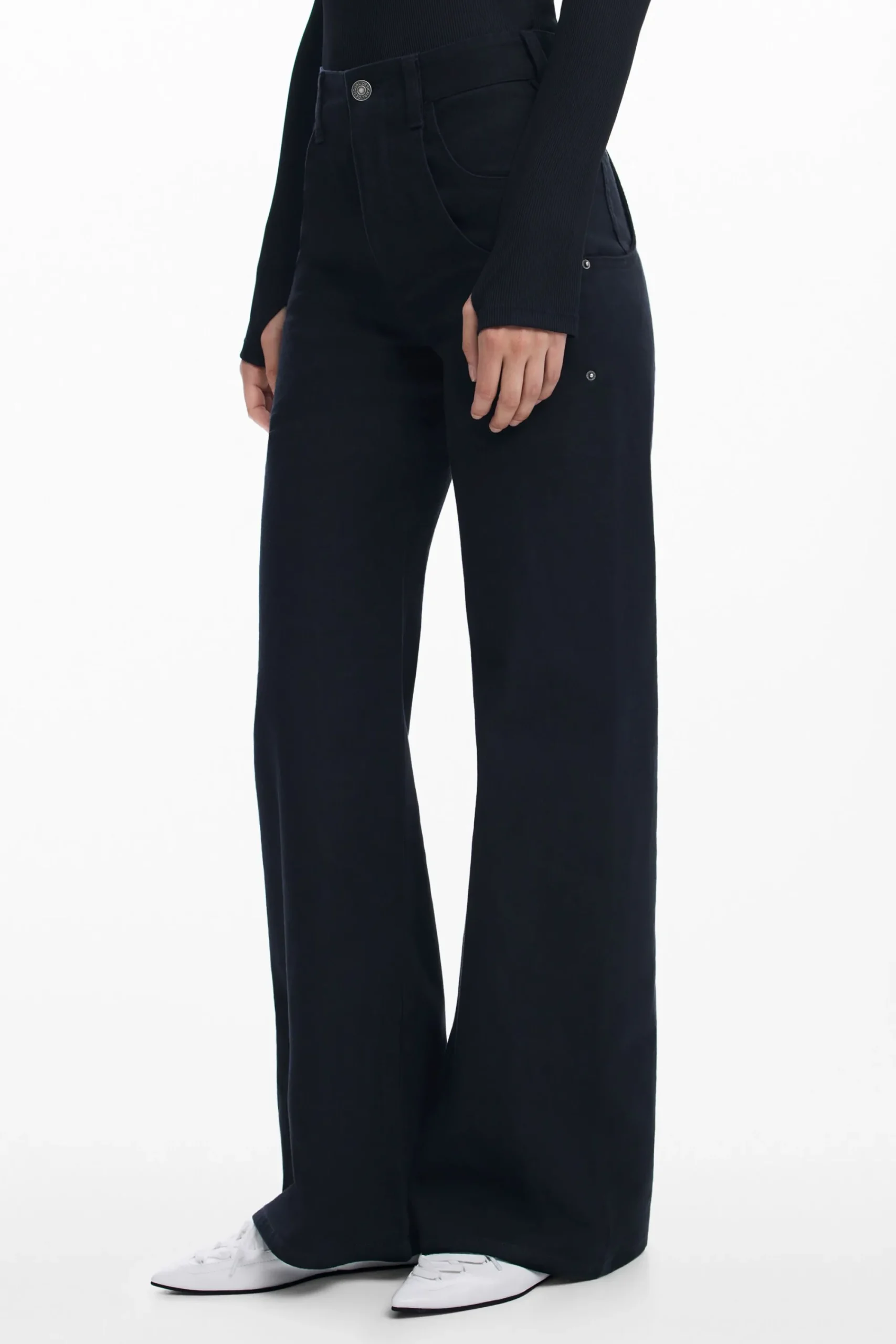 Vaqueros|Pantalones-Desigual Vaqueros Wide Leg Maitrepierre