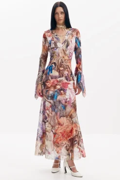Vestidos Y Monos-Desigual Vestido barroco María Escoté