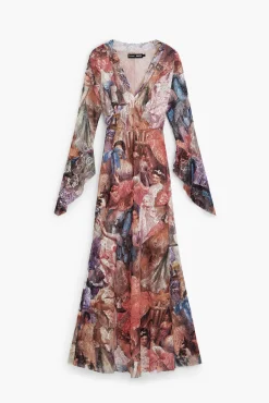 Vestidos Y Monos-Desigual Vestido barroco María Escoté