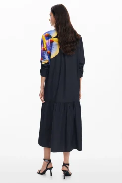 Vestidos Y Monos-Desigual Vestido camisero flores M. Christian Lacroix