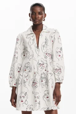 Vestidos Y Monos-Desigual Vestido caras
