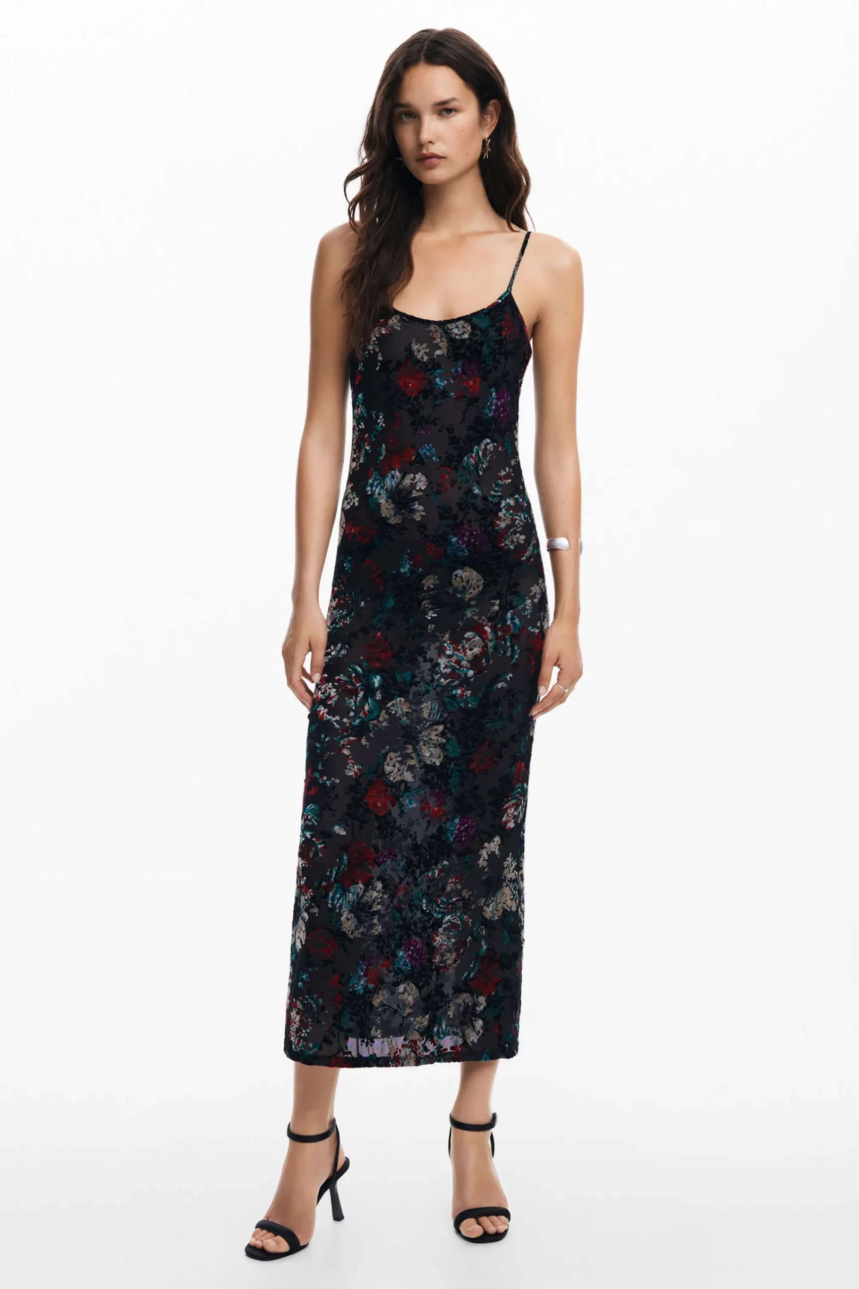 Vestidos Y Monos-Desigual Vestido combinado mesh