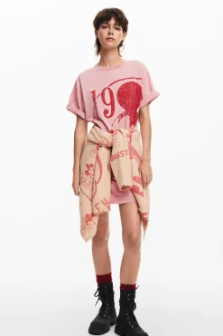 Vestidos Y Monos-Desigual Vestido corto Mickey Mouse
