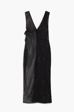Monederos|Monederos-Desigual Vestido crochet