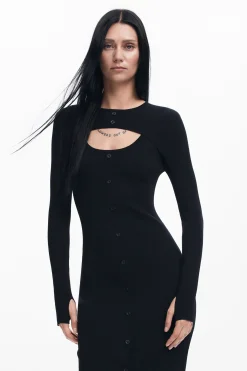 Ropa De Punto|Vestidos Y Monos-Desigual Vestido cutout Maitrepierre