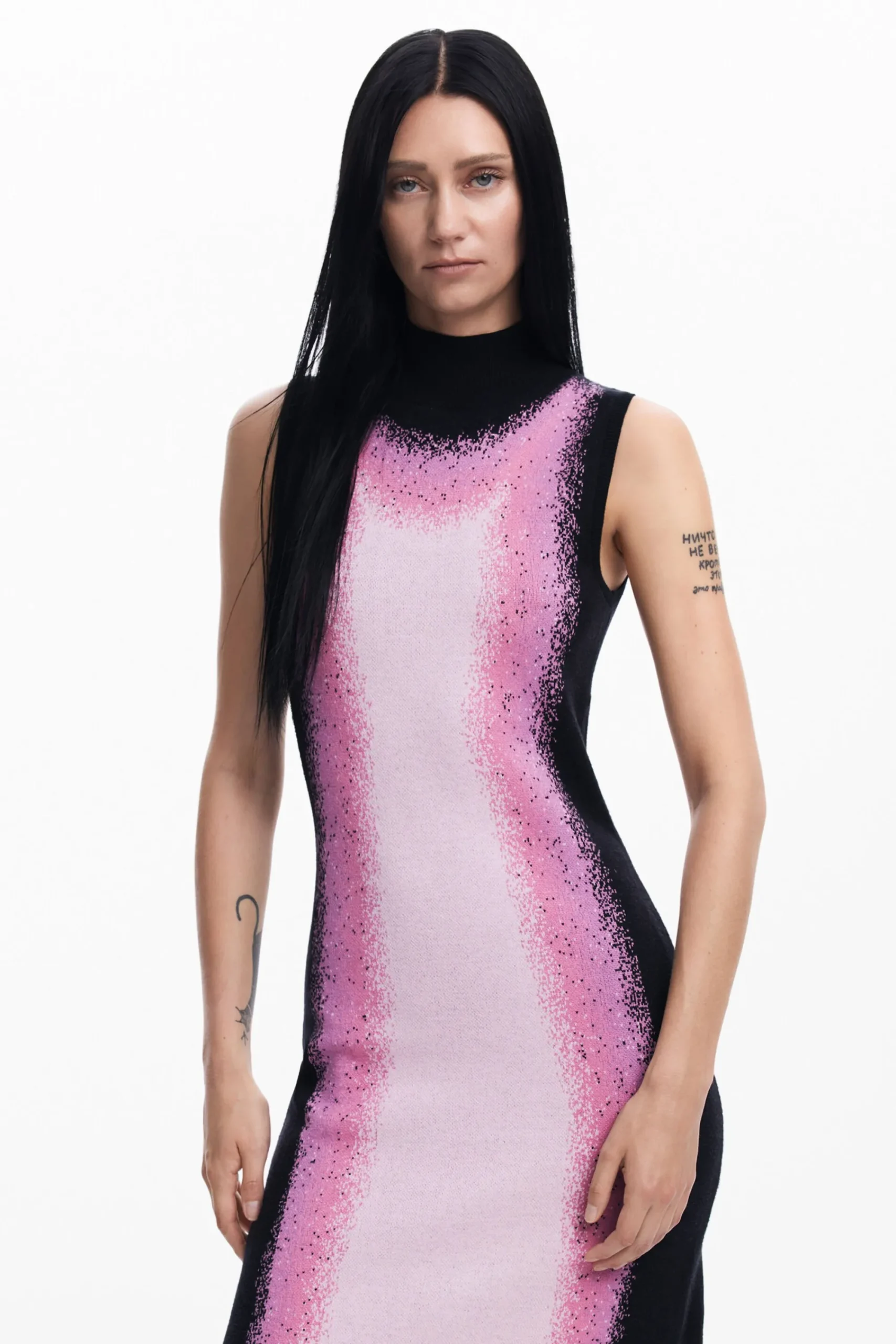 Ropa De Punto|Vestidos Y Monos-Desigual Vestido degradado Maitrepierre