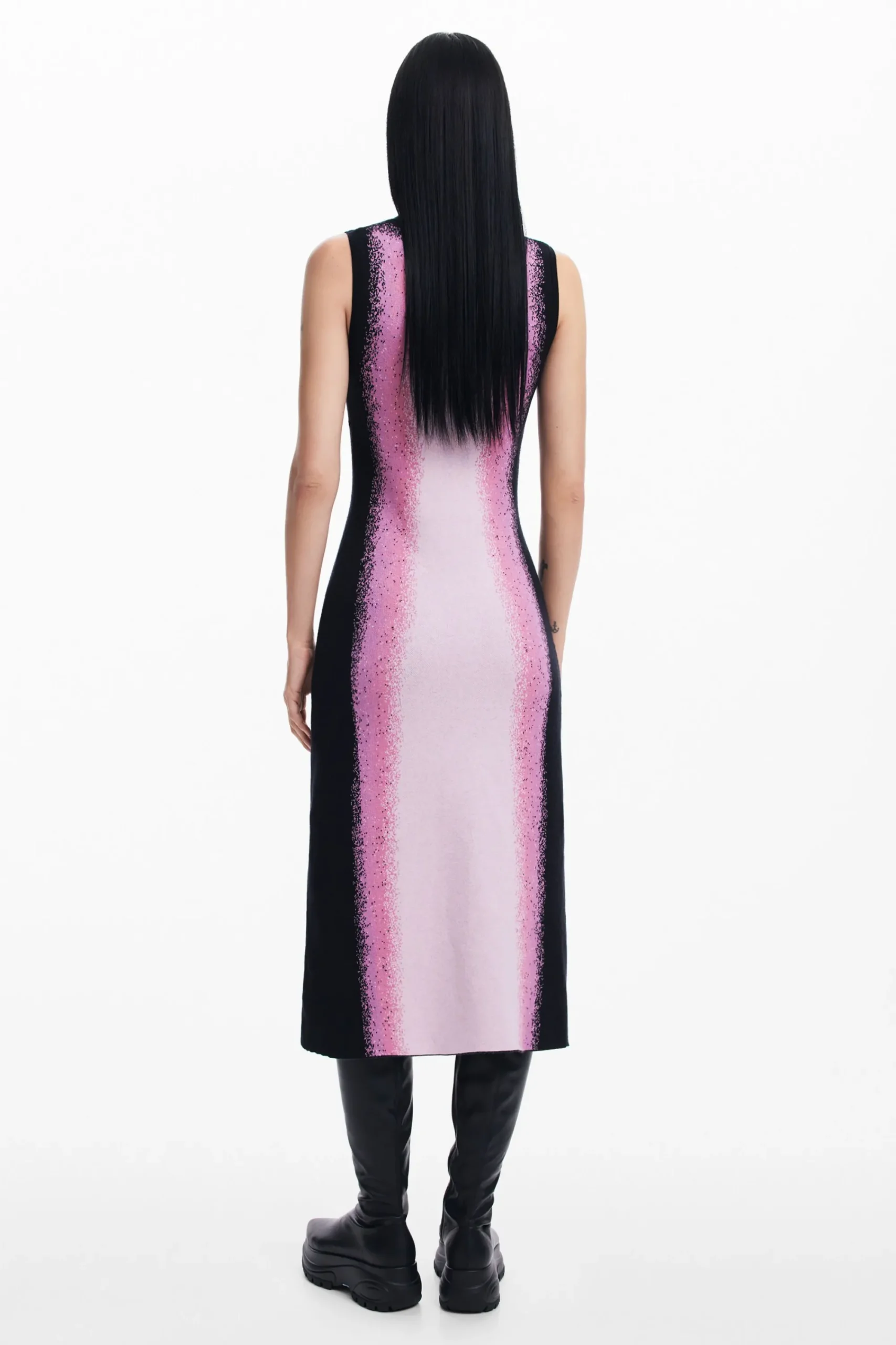 Ropa De Punto|Vestidos Y Monos-Desigual Vestido degradado Maitrepierre