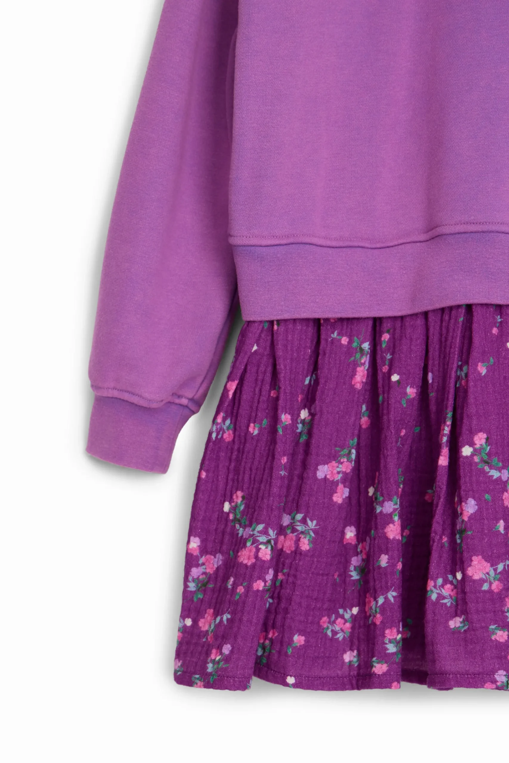 Vestidos-Desigual Vestido dos piezas