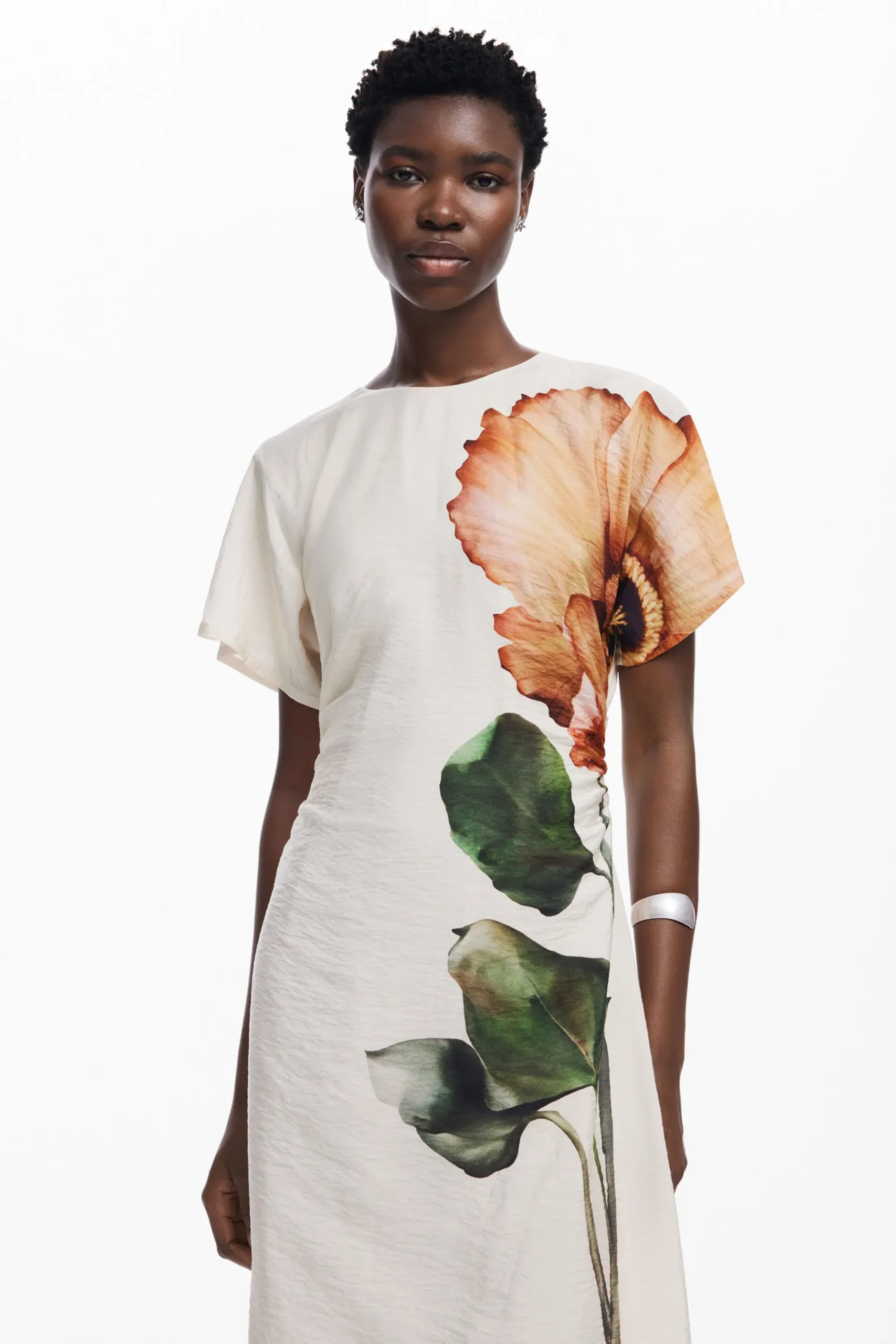 Vestidos Y Monos-Desigual Vestido flor
