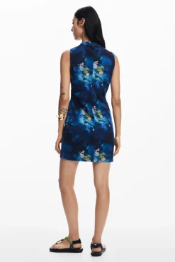 Vestidos Y Monos-Desigual Vestido Koi