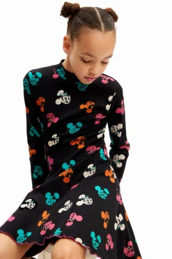 Vestidos-Desigual Vestido Mickey Mouse