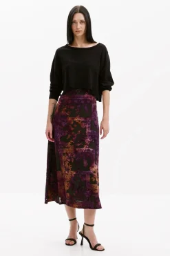 Ropa De Punto|Vestidos Y Monos-Desigual Vestido midi 2 en 1