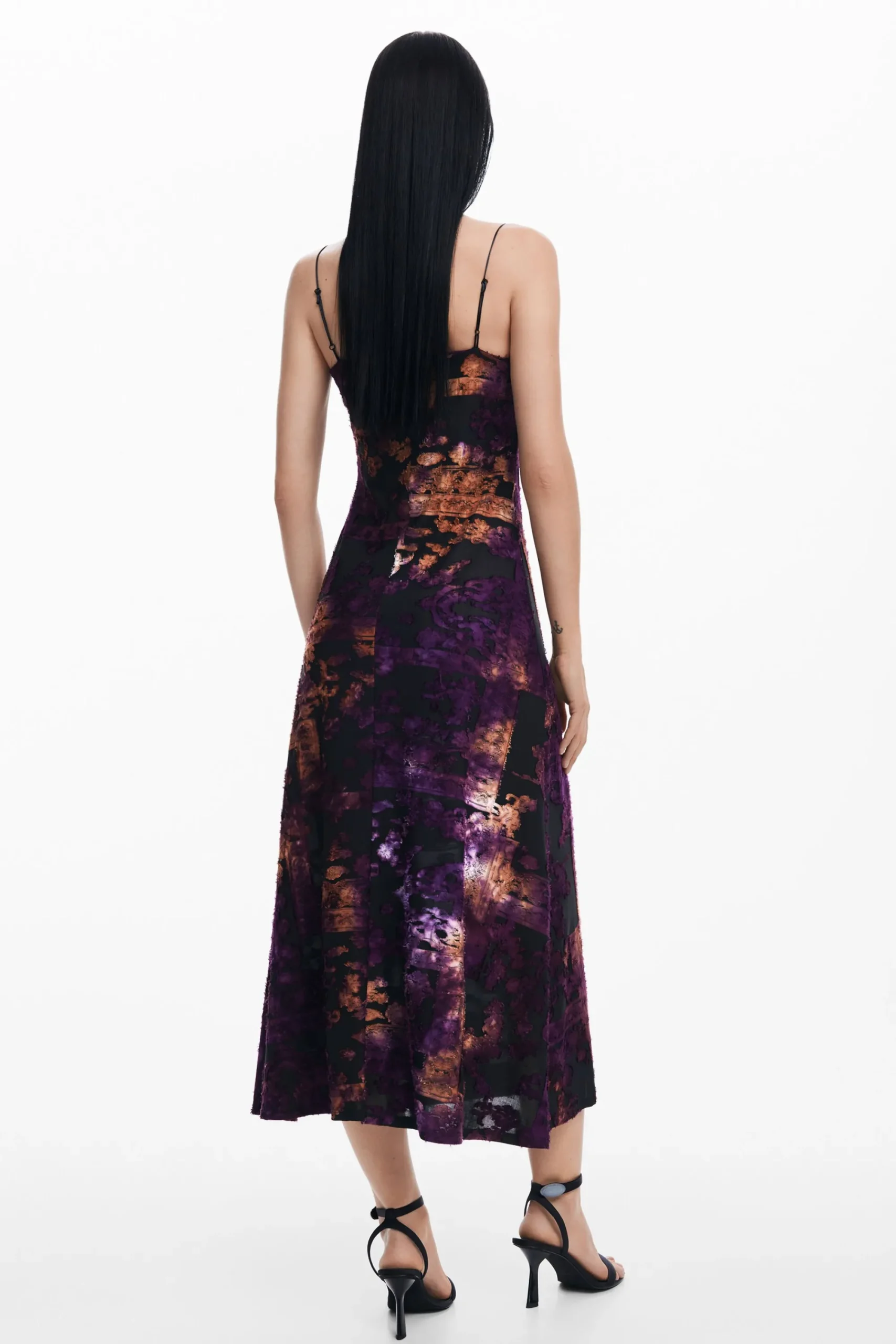 Ropa De Punto|Vestidos Y Monos-Desigual Vestido midi 2 en 1
