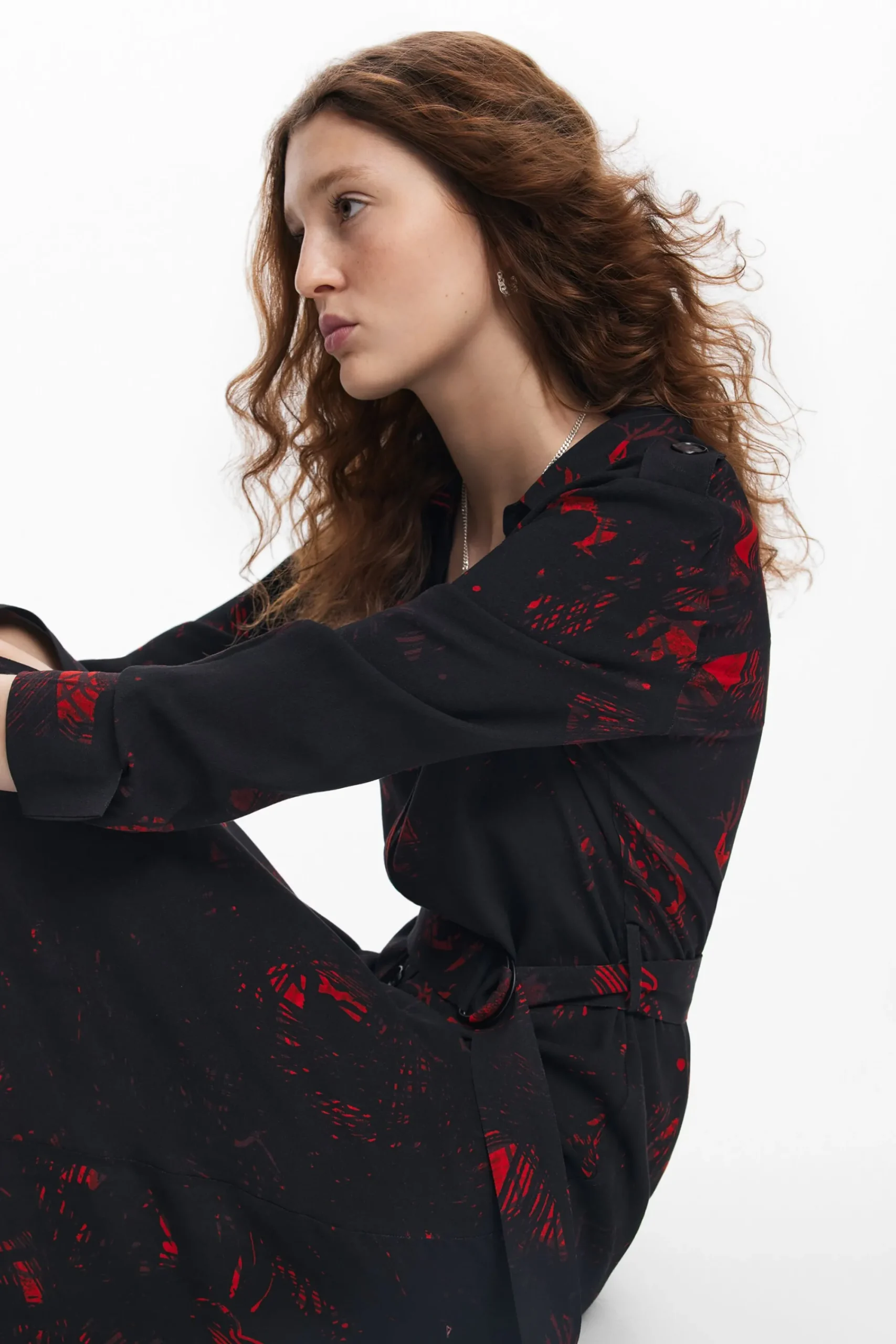 Vestidos Y Monos-Desigual Vestido midi camisero M. Christian Lacroix
