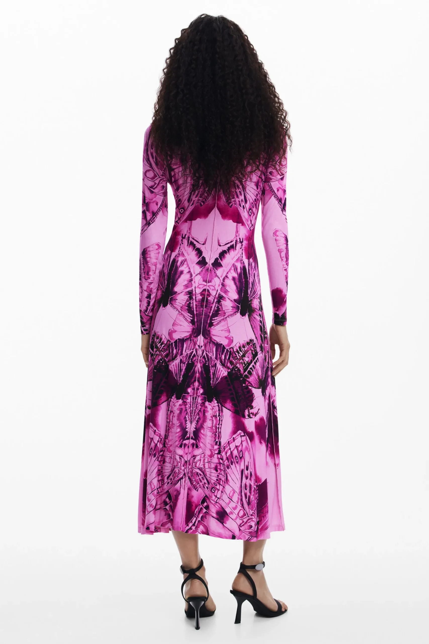 Vestidos Y Monos-Desigual Vestido midi estampado