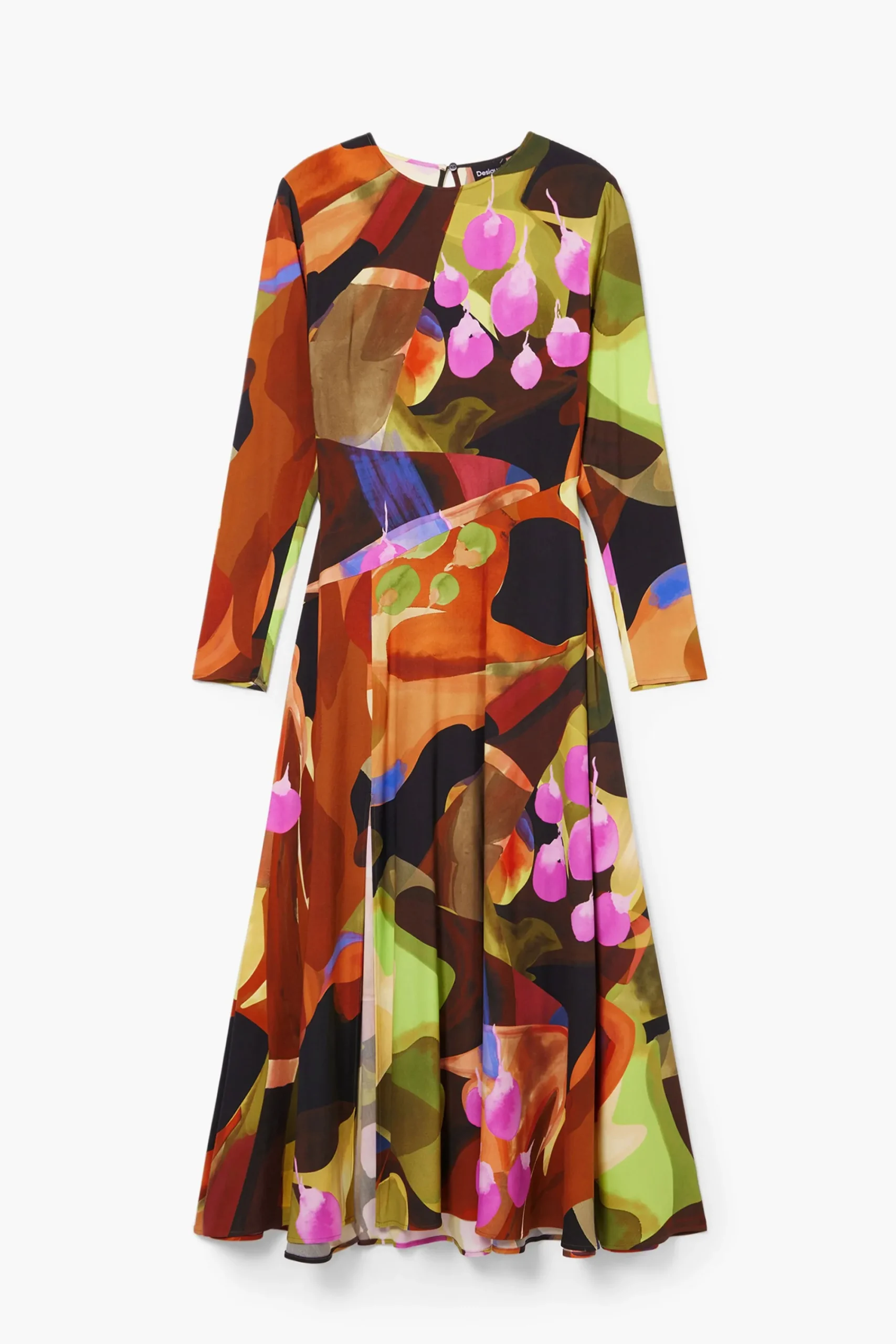 Vestidos Y Monos-Desigual Vestido midi estampado M. Christian Lacroix