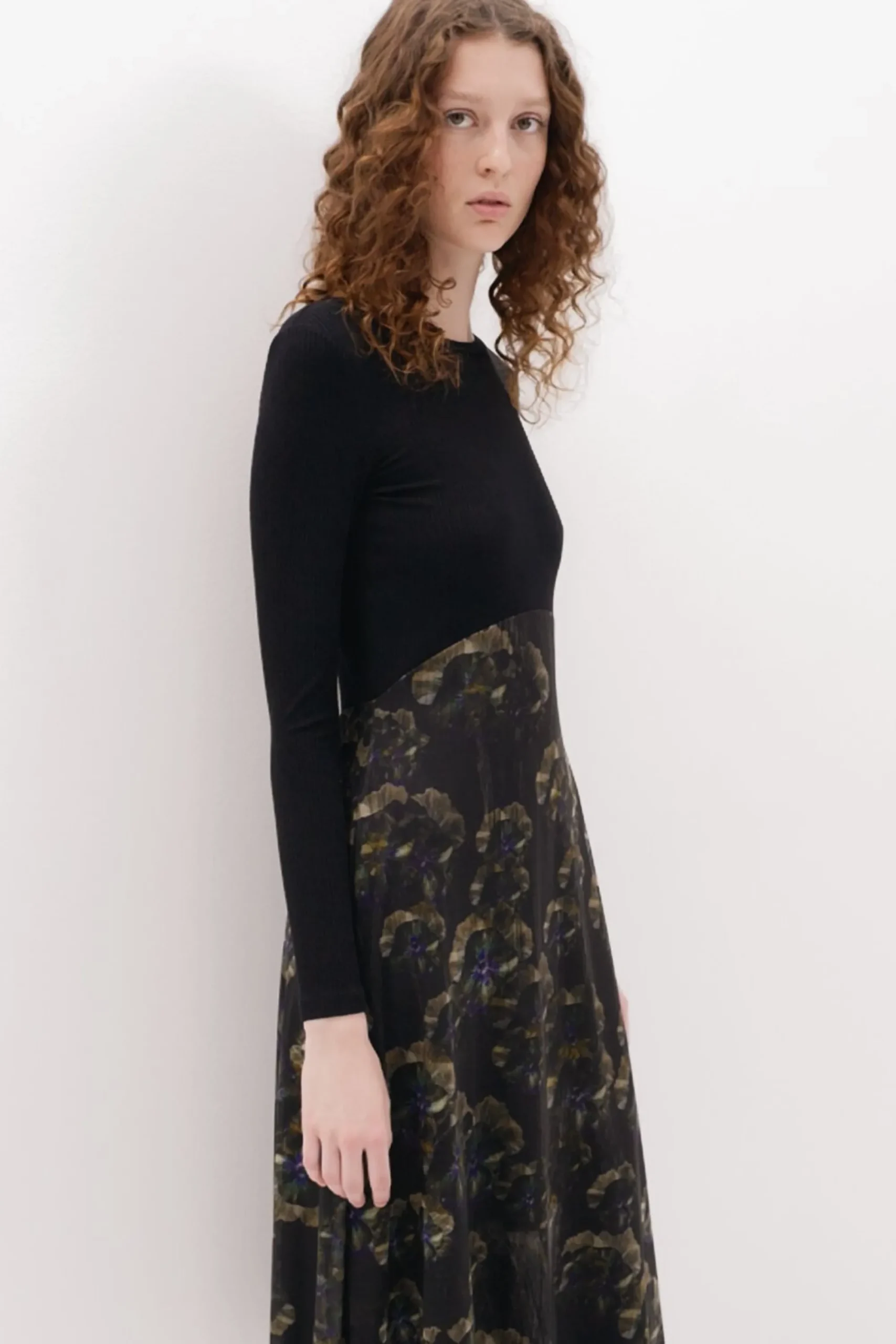 Vestidos Y Monos-Desigual Vestido midi floral M. Christian Lacroix