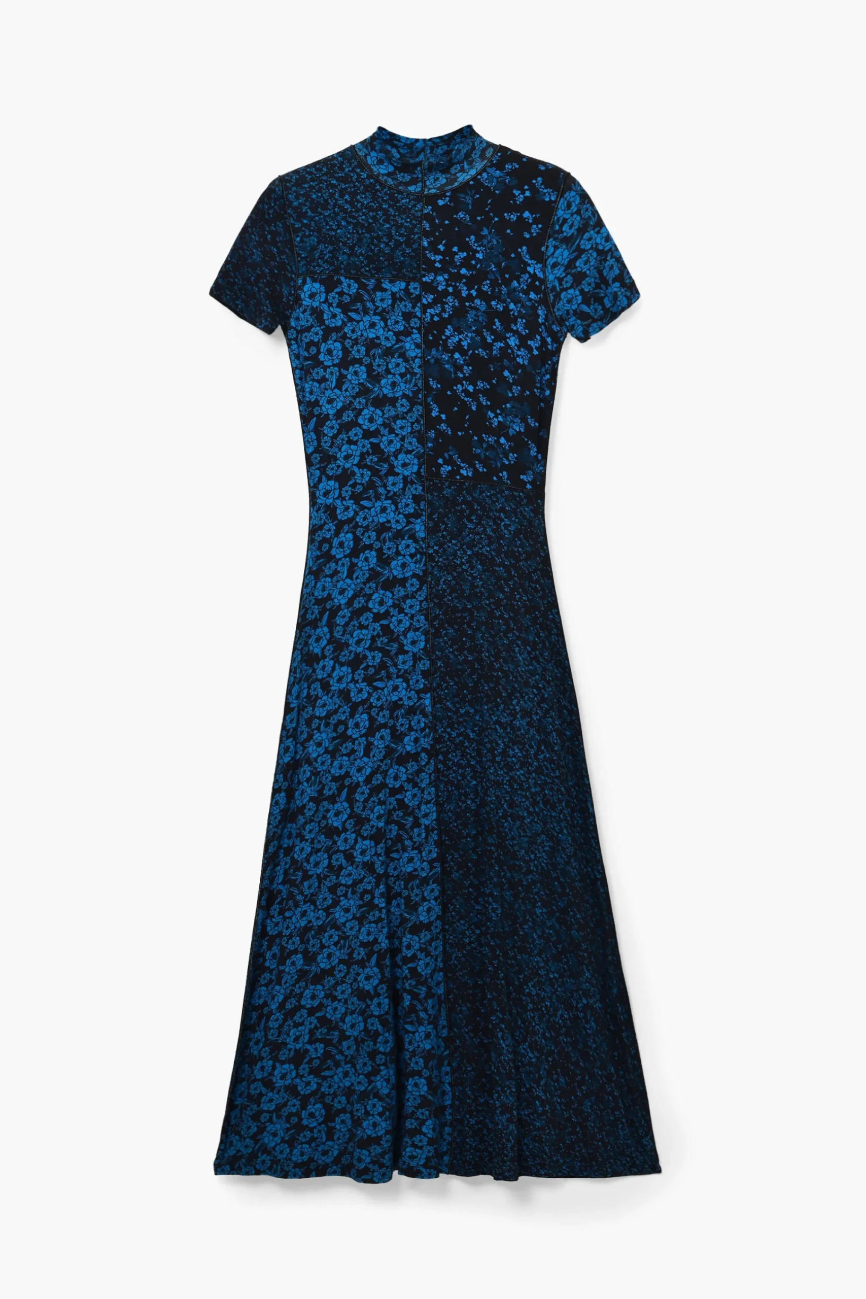 Vestidos Y Monos-Desigual Vestido midi flores