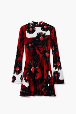 Vestidos Y Monos-Desigual Vestido mini estampado M. Christian Lacroix