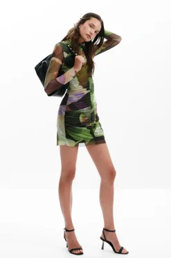 Vestidos Y Monos-Desigual Vestido mini estampado M. Christian Lacroix