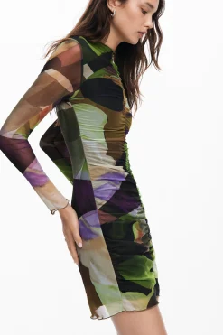 Vestidos Y Monos-Desigual Vestido mini estampado M. Christian Lacroix