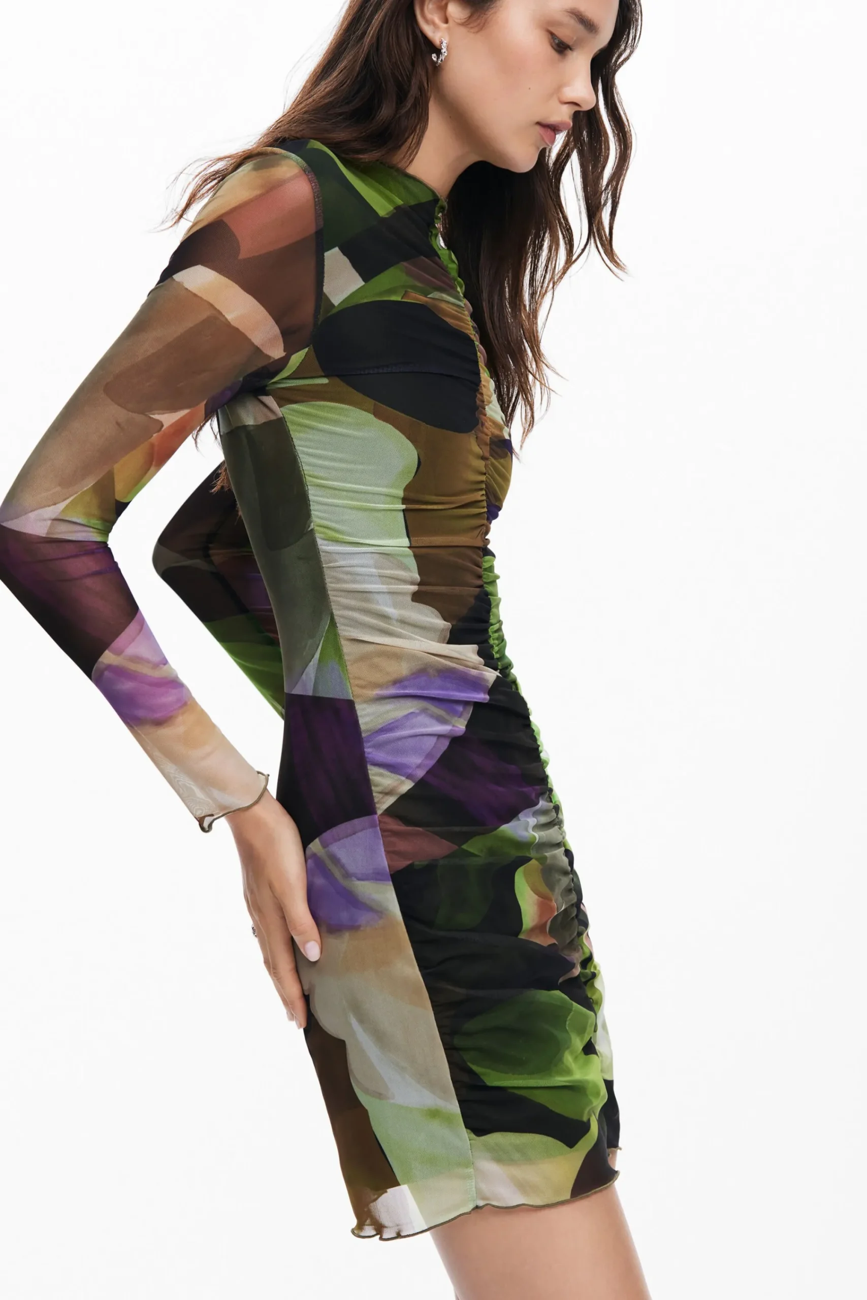 Vestidos Y Monos-Desigual Vestido mini estampado M. Christian Lacroix