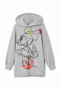 Vestidos-Desigual Vestido Minnie capucha