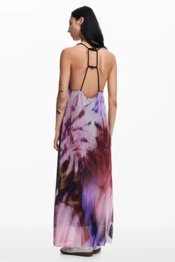Vestidos Y Monos-Desigual Vestido plisado estampado floral