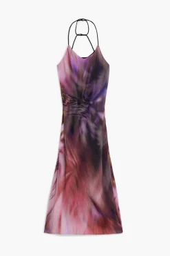 Vestidos Y Monos-Desigual Vestido plisado estampado floral