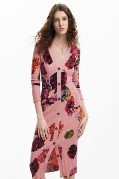 Ropa De Punto|Vestidos Y Monos-Desigual Vestido punto midi M. Christian Lacroix