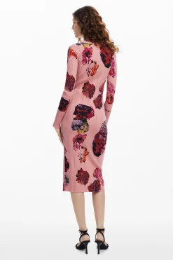 Ropa De Punto|Vestidos Y Monos-Desigual Vestido punto midi M. Christian Lacroix