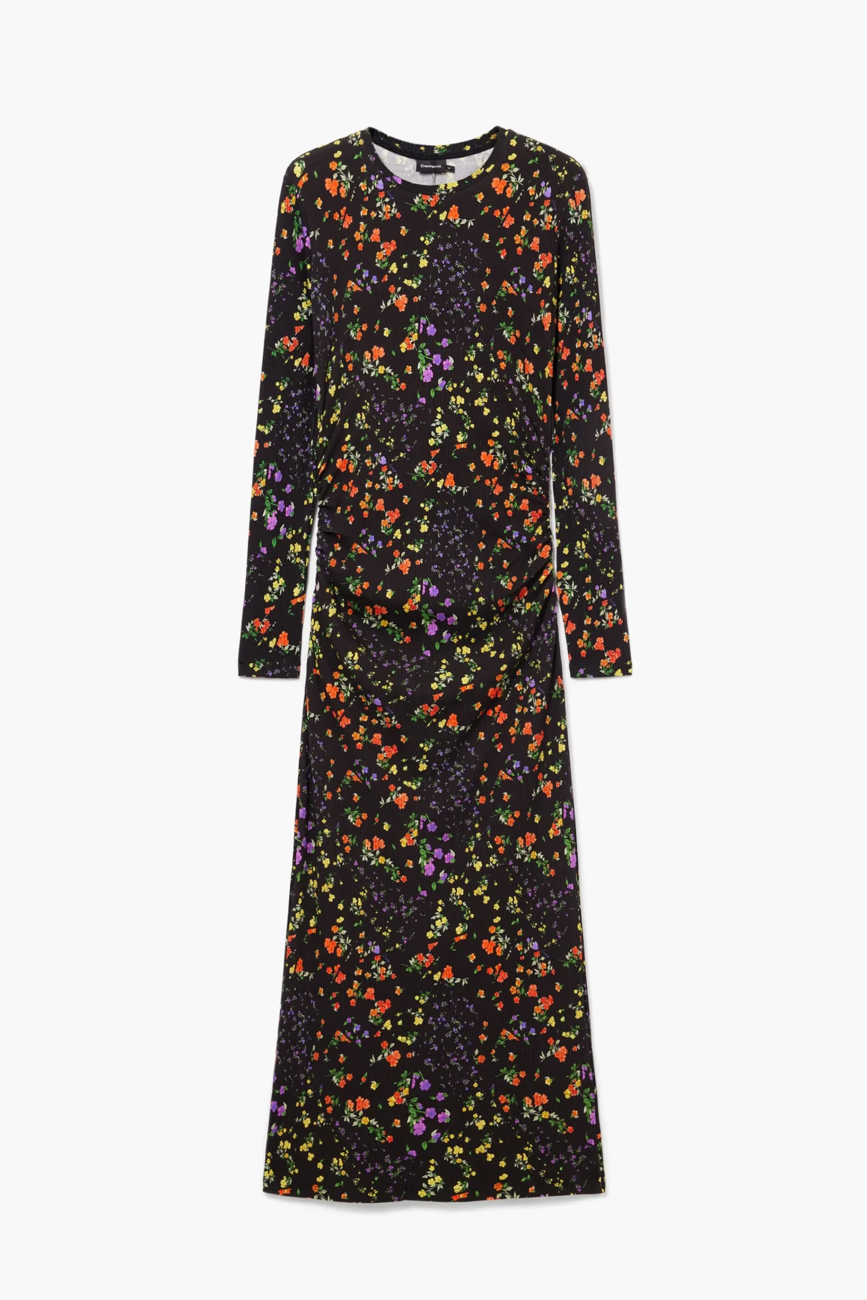 Vestidos Y Monos-Desigual Vestido slim flores