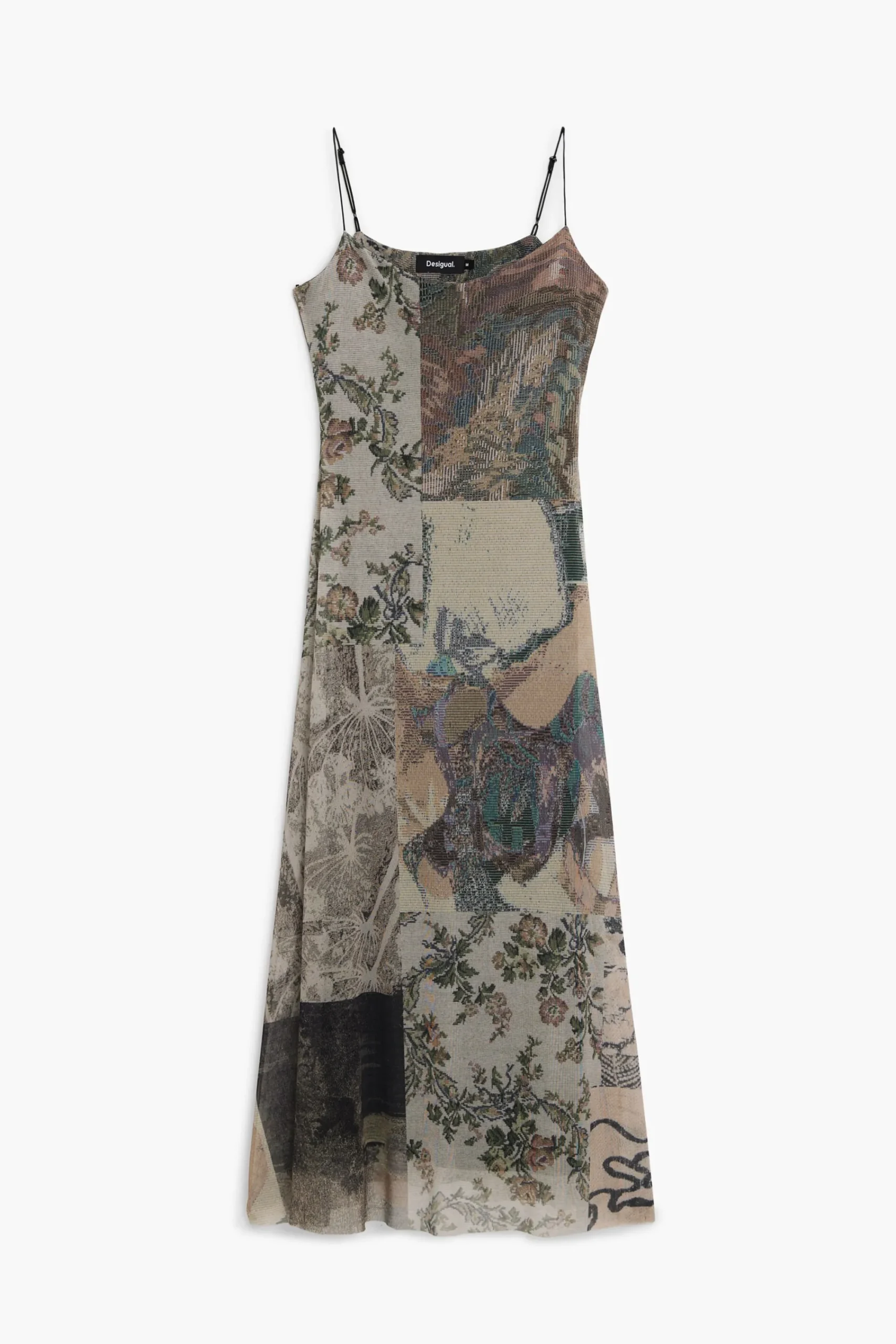 Vestidos Y Monos-Desigual Vestido tul estampado